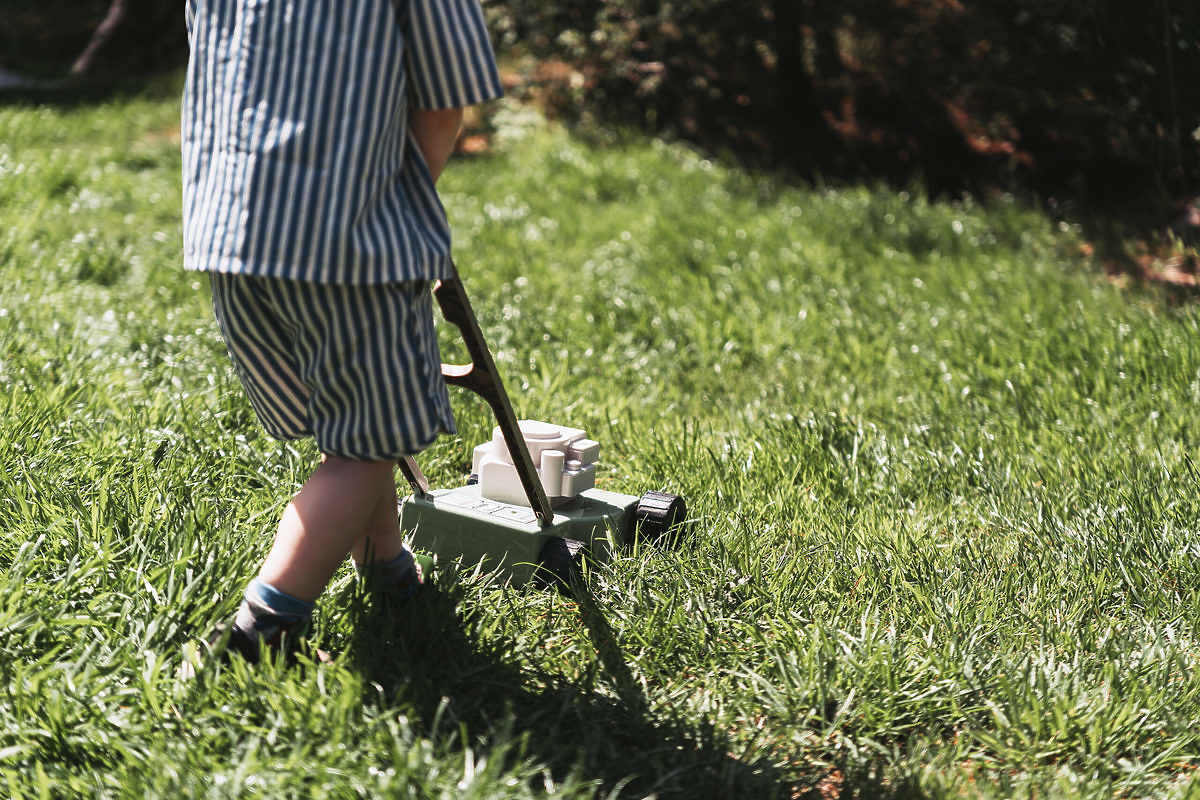 Children s lawn mower