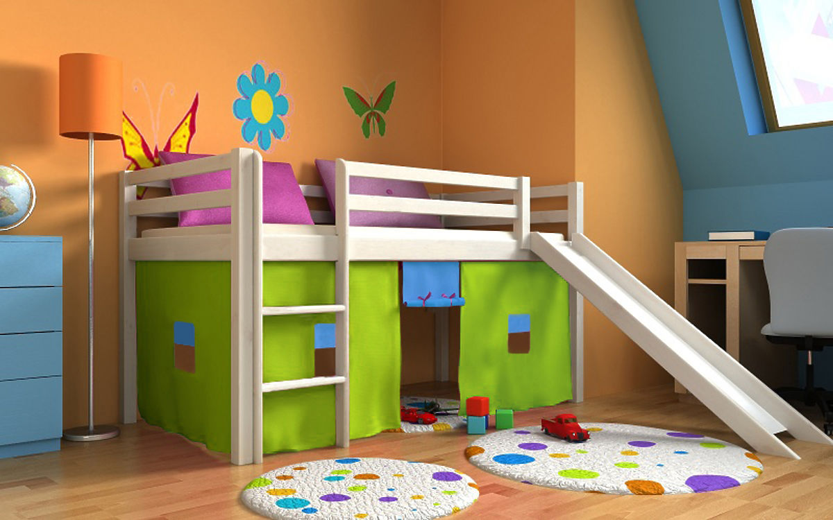 Fabric house for raised bed 180x80cm - various colors