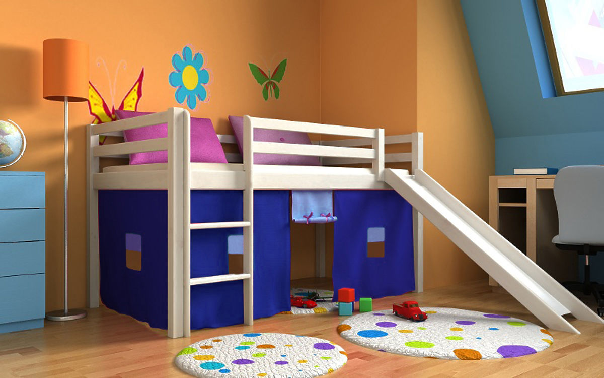 Fabric house for raised bed 180x80cm - various colors