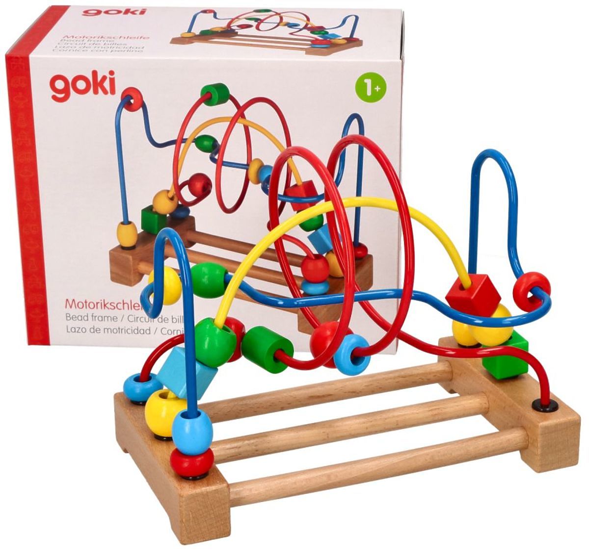 Goki's colorful motor labyrinth