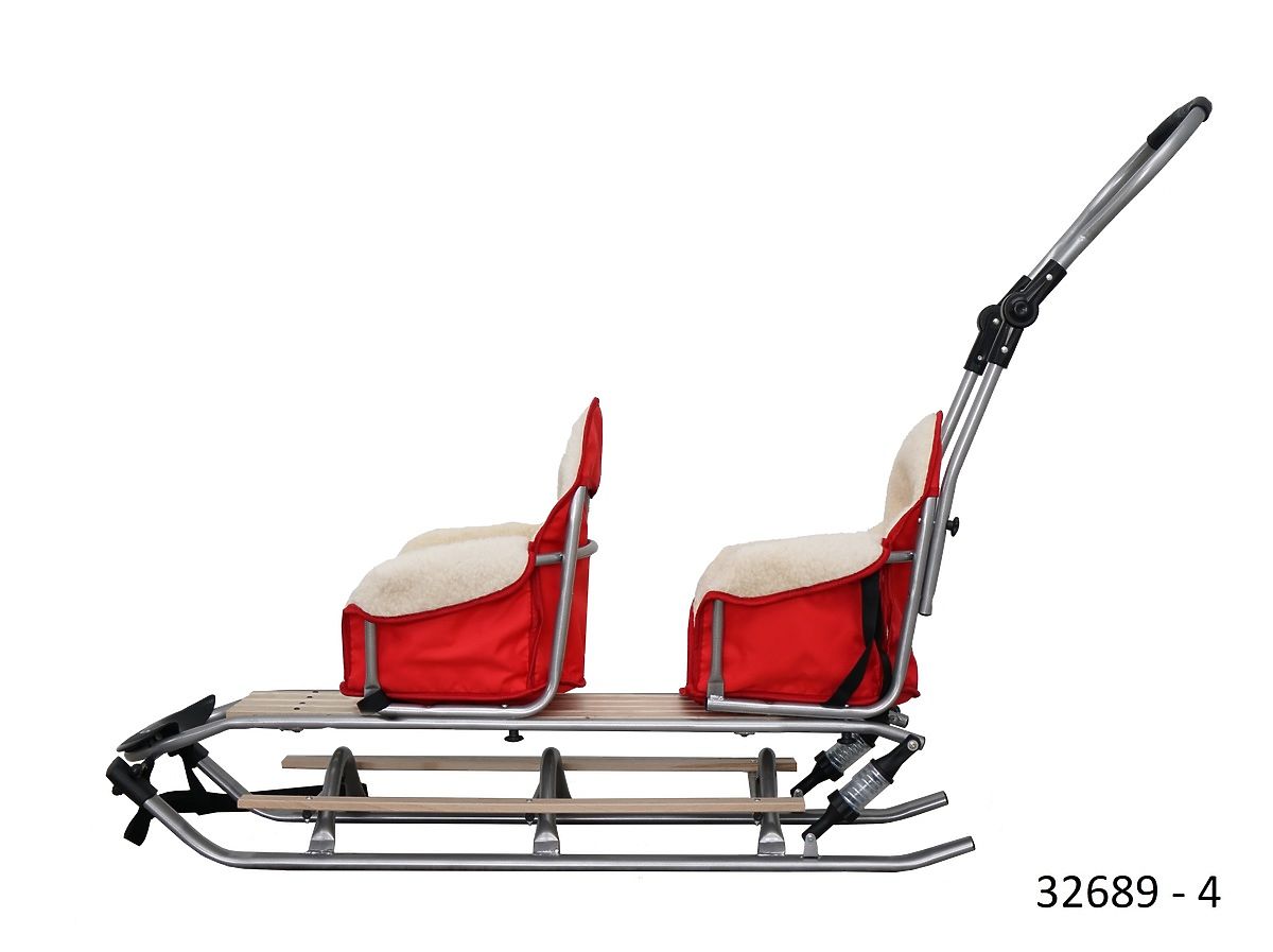 Sled for twins Duo Sport - different seat colors
