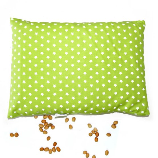 GADEO STARS Cherry Stone Warming Pillow - Lime Green