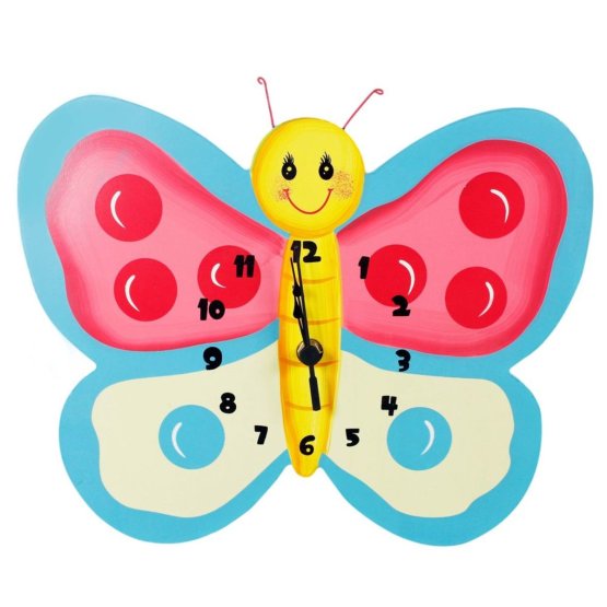 Children's clock Butterfly