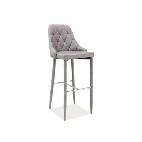 Bar stool TRIX H-1 grey