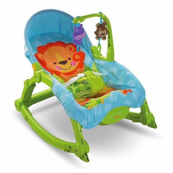 2-in-1 Baby Rocker - Green