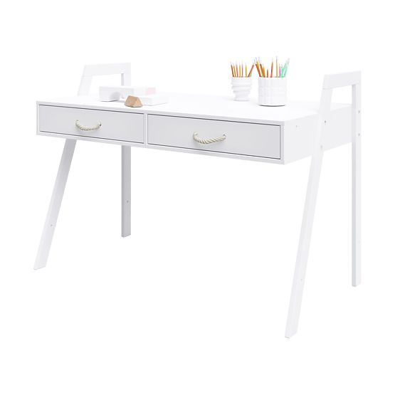 2-in-1 Crib and Desk CONE 120x60 - WHITE