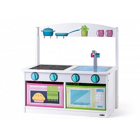 2-in-1 Play Bench and Kitchen