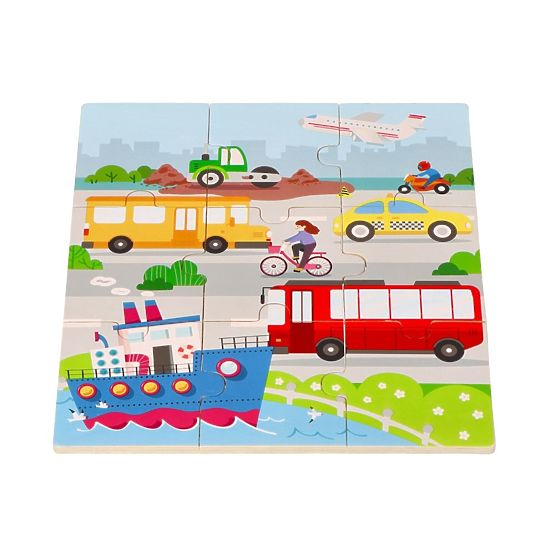 2-in-1 Puzzle Vehicles - Puzzle and Find the Shadow Game