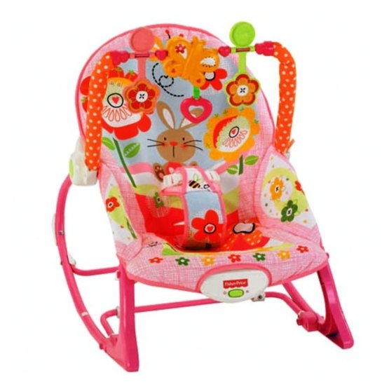 Fisher Price 2-in-1 Baby Rocker with Musical Butterfly