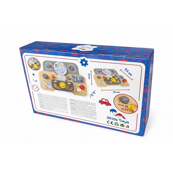 2Kids Toys Activity Board Car Modern Board