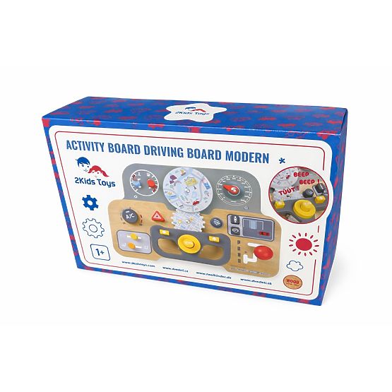 2Kids Toys Activity Board Car Modern Board