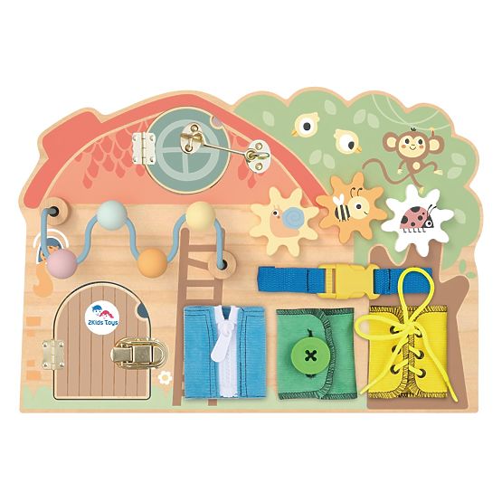 2Kids Toys Activity Board House with Animals