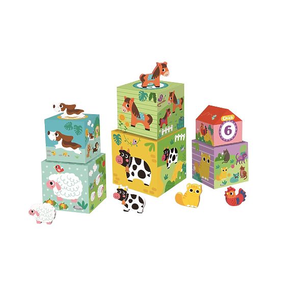 2Kids Toys Animal Blocks Farm