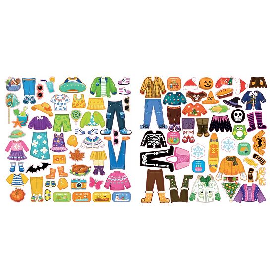 2Kids Toys Magnetic Dress-Up Family