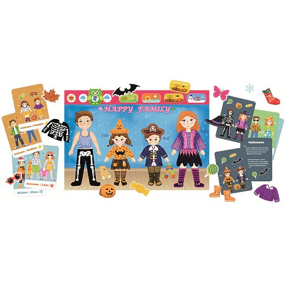 2Kids Toys Magnetic Dress-Up Family