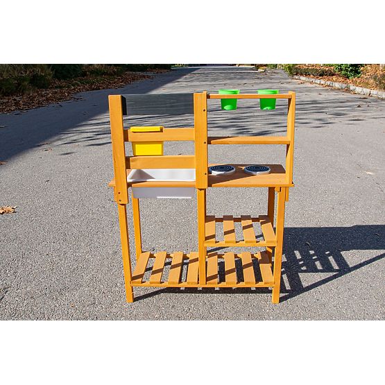 2Kids Toys Wooden Garden Kitchen with Sink