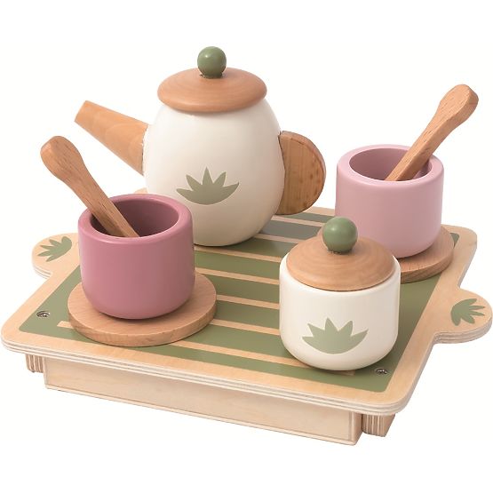 2Kids Toys Wooden Tea Set