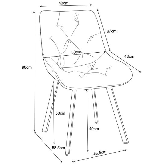 2x SJ.33 BLACK CHAIRS