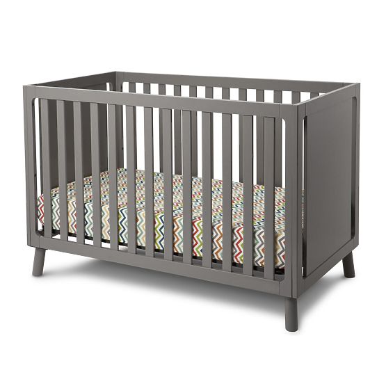 3-in-1 Manhattan Baby Cot - Grey