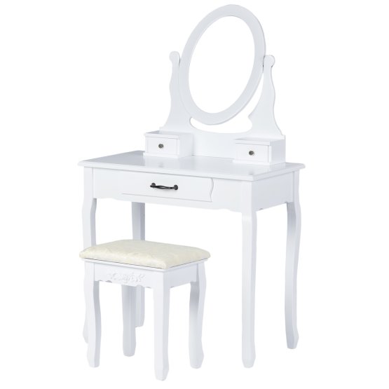 Dressing table with Elizabeth stool