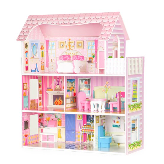 Wooden house for Kaila dolls