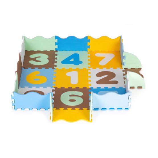 Children's educational foam mat - puzzle numbers