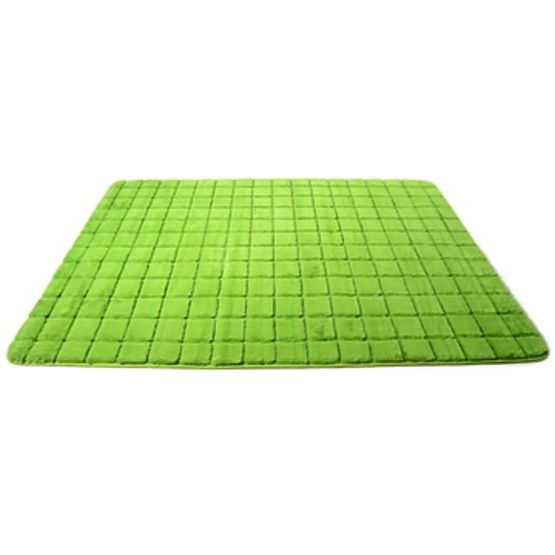 3D BRICK Green Children's Rug