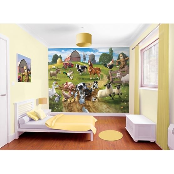 3D Farm 2 Wall Mural