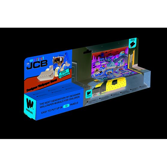 3D My First JCB II Wall Mural