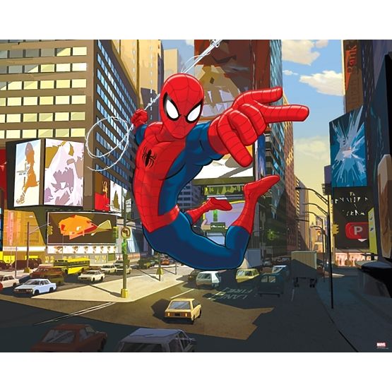3D Ultimate Spider-Man Wall Mural