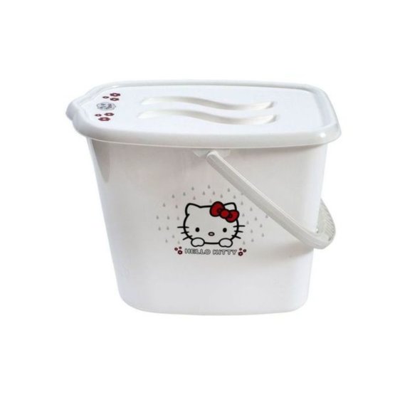 Basket to diapers Hello Kitty - white
