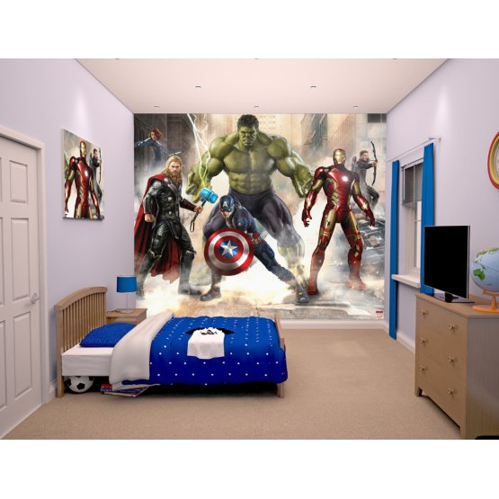3D wallpaper Avengers Age of Ultron