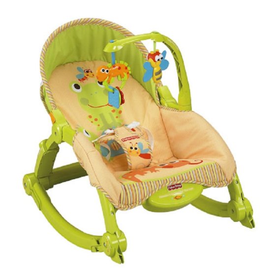 Fisher Price 2-in-1 Baby Rocker with Toys