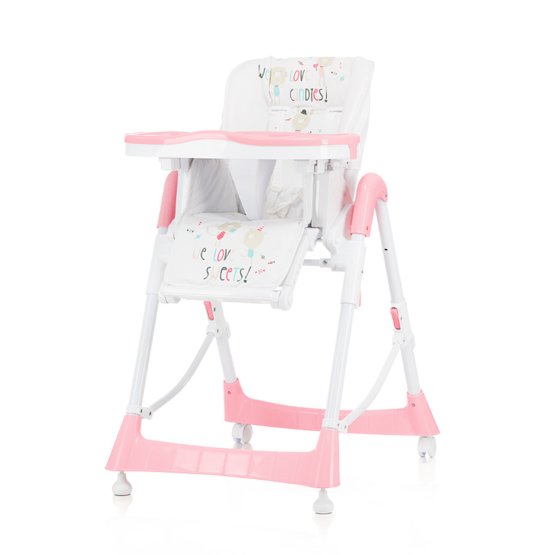 CHIPOLINO Comfort Plus High Chair - Pink Orchid