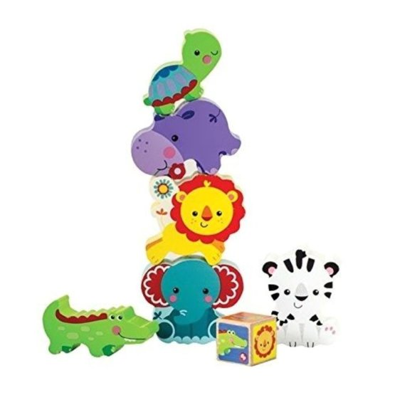 Fisher Price Wooden Animal Tower