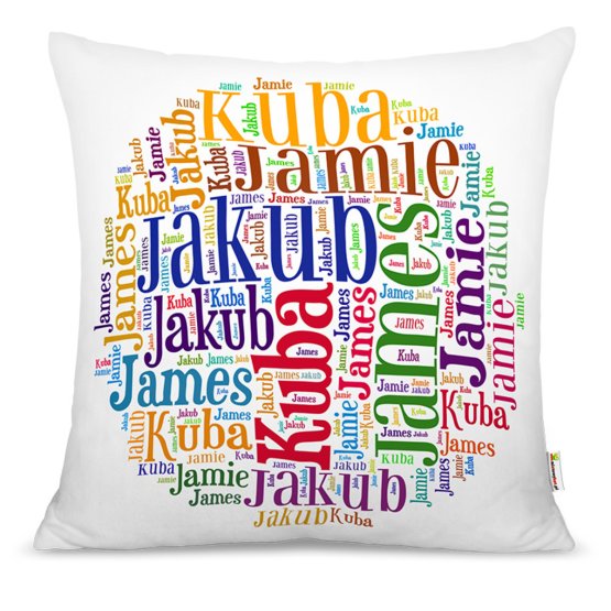 Pillow words - face round