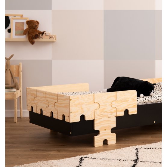 Puzzle bed barrier