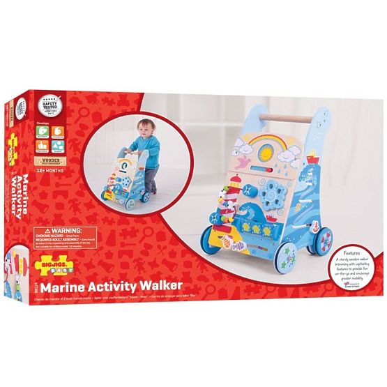 Active walker with a sea motif