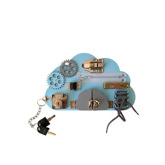 Activity board - Cloud - blue