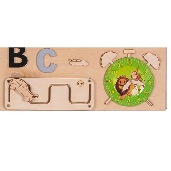 Activity Board Dog - Natural