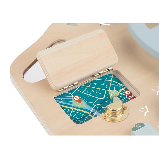 Activity Board Sensory Panel - Car with Steering Wheel