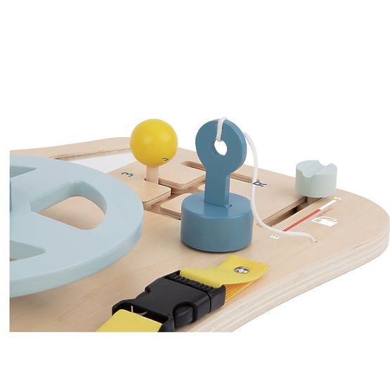 Activity Board Sensory Panel - Car with Steering Wheel