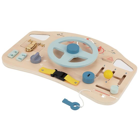 Activity Board Sensory Panel - Car with Steering Wheel