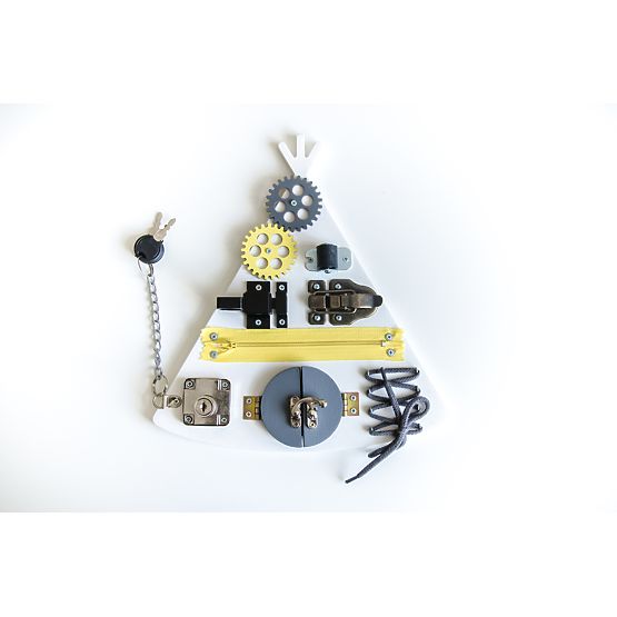 Activity board - Teepee - white