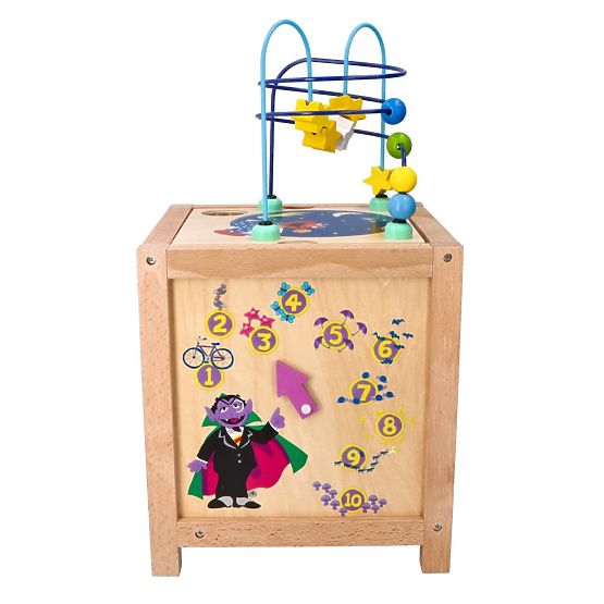 Activity Cube with Sesame Street Characters