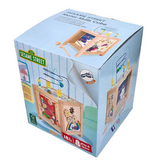 Activity Cube with Sesame Street Characters