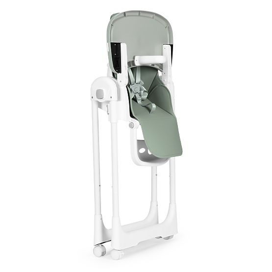 Adjustable Height High Chair, Eco-leather, Straps, Double Tray ECOTOYS