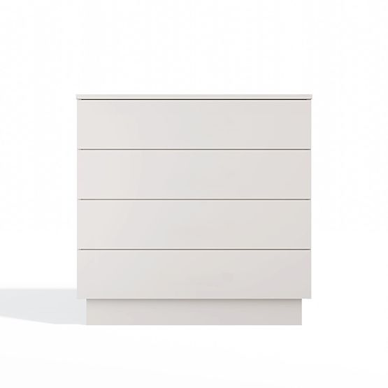 AMBER 4S Dresser Cabinet 4 Drawers for Bedroom Living Room CASHMERE Beige