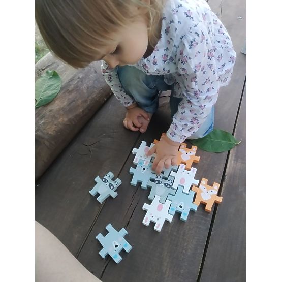 Animal Pyramid Puzzle