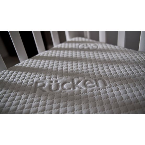 ASEPTIC Crib Mattress with Antibacterial Foam: Size - 120x60